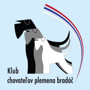 Vektorové logo pre Klub chovateľov plemena bradáč.